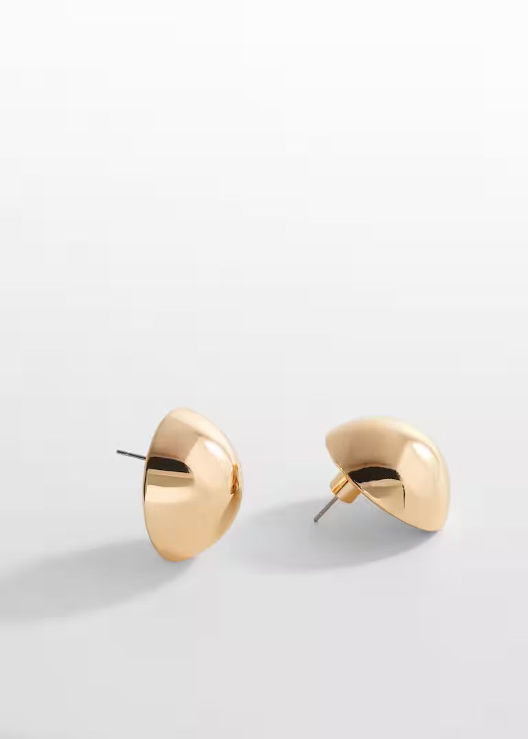 Round earrings -  Women | Mango USA | MANGO (US)