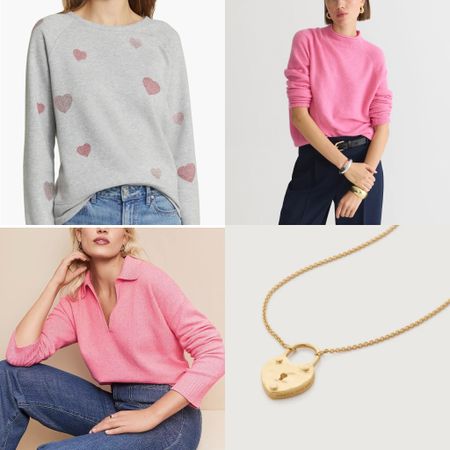 Pretty sweaters and blouses perfect for Valentine’s Day dinner or just brightening your February!

#valentinesdayoutfit #winteroutfit #pinksweater #pinkblouse 

#LTKover40 #LTKfindsunder50 #LTKfindsunder100