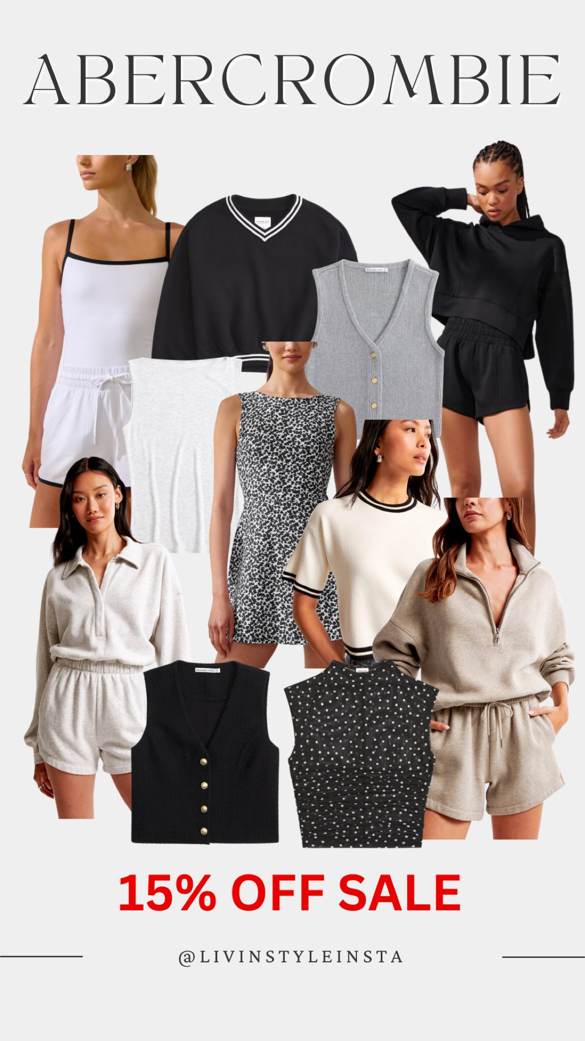 Abercrombie sale!! 25% off all denim + 15% off almost everything else! Fun looks in casual and dressy styles perfect for the end of summer and fall! 

#LTKActive #LTKSaleAlert #LTKSeasonal