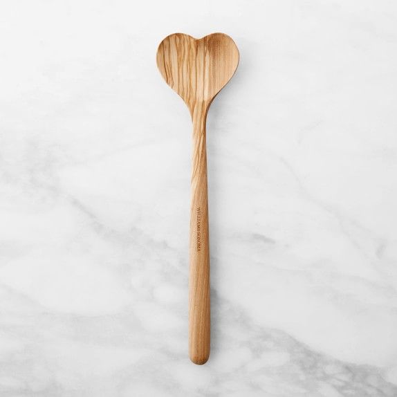 Williams Sonoma Olivewood Heart Spoon | Williams-Sonoma