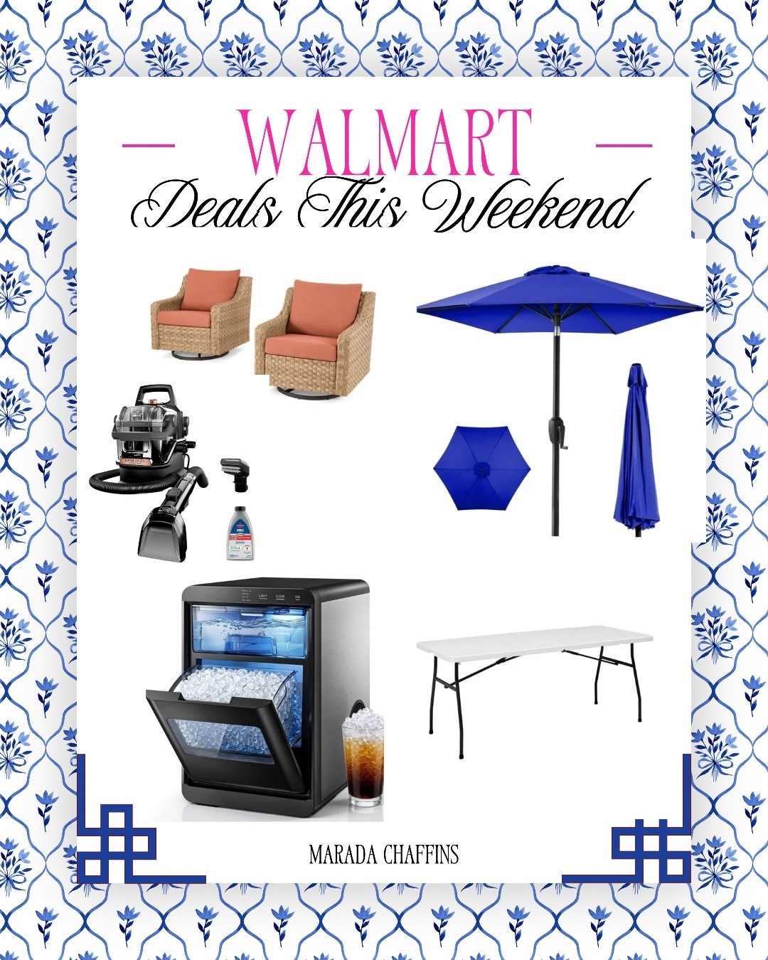 Table save $15
Umbrella save $59
Ice maker save $150
Steamer save $120
Rockers save $100

#LTKSaleAlert #LTKHome #LTKdayinmylife