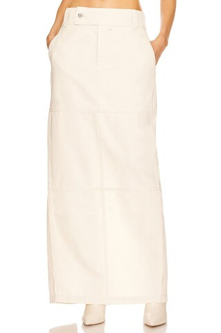 Helsa Maxi Skirt in Ecru from Revolve.com | Revolve Clothing (Global)