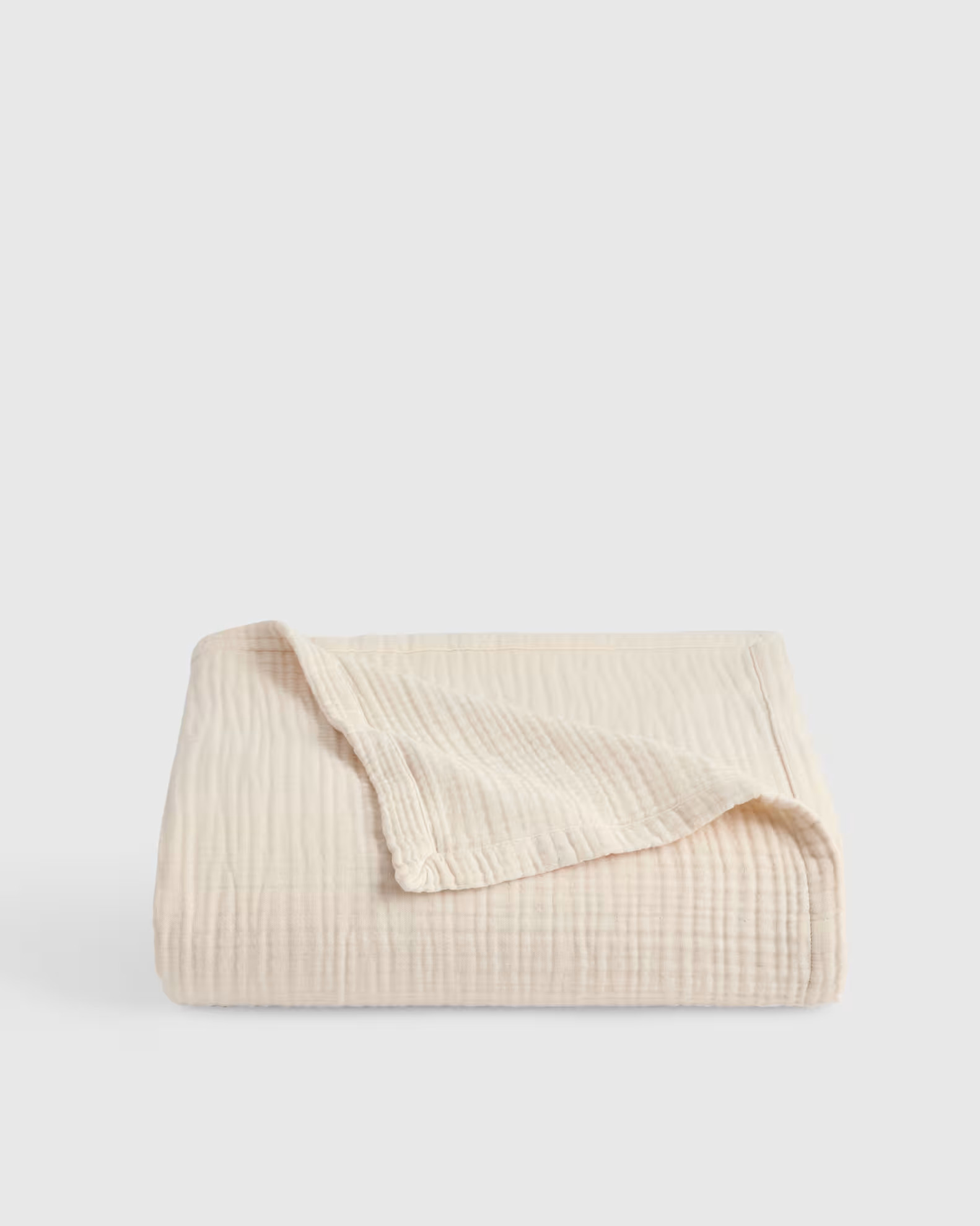 Organic Airy Gauze Blanket in Undyed | Quince