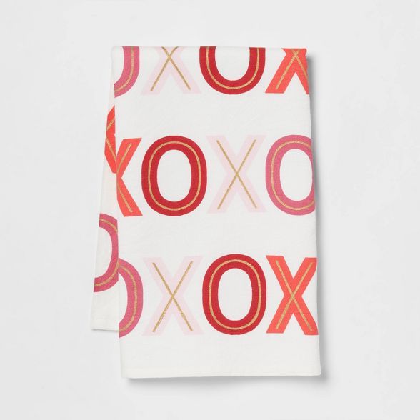 Cotton XO Kitchen Towel - Threshold™ | Target