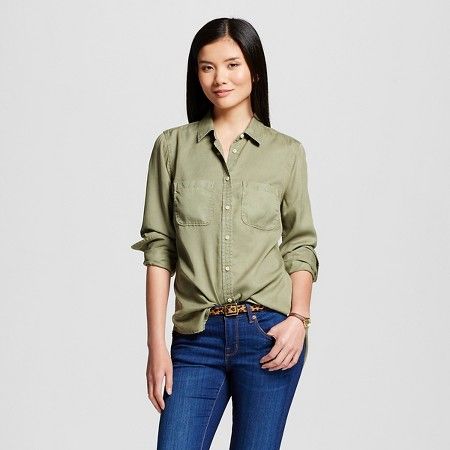 Women's Tencel Favorite Shirt - Merona™ | Target