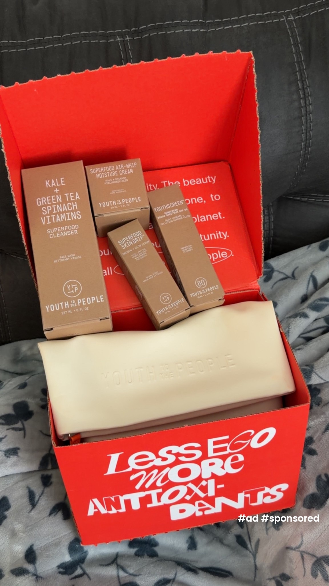 Thank you Youth to the People! I cannot wait to try all these new skin care products!

This skin care line is 100% vegan and cruelty-free AND it’s superfood-powered!

Kale and Green Tea Superfood Cleanser.

Superfood Air-Whip Moisture Cream.

Superfood Skin Drip smooth and glow serum. 

Youth Screen Sunscreen.

#ad #sponsored 

#LTKmorningroutine #LTKselfcare #LTKBeauty