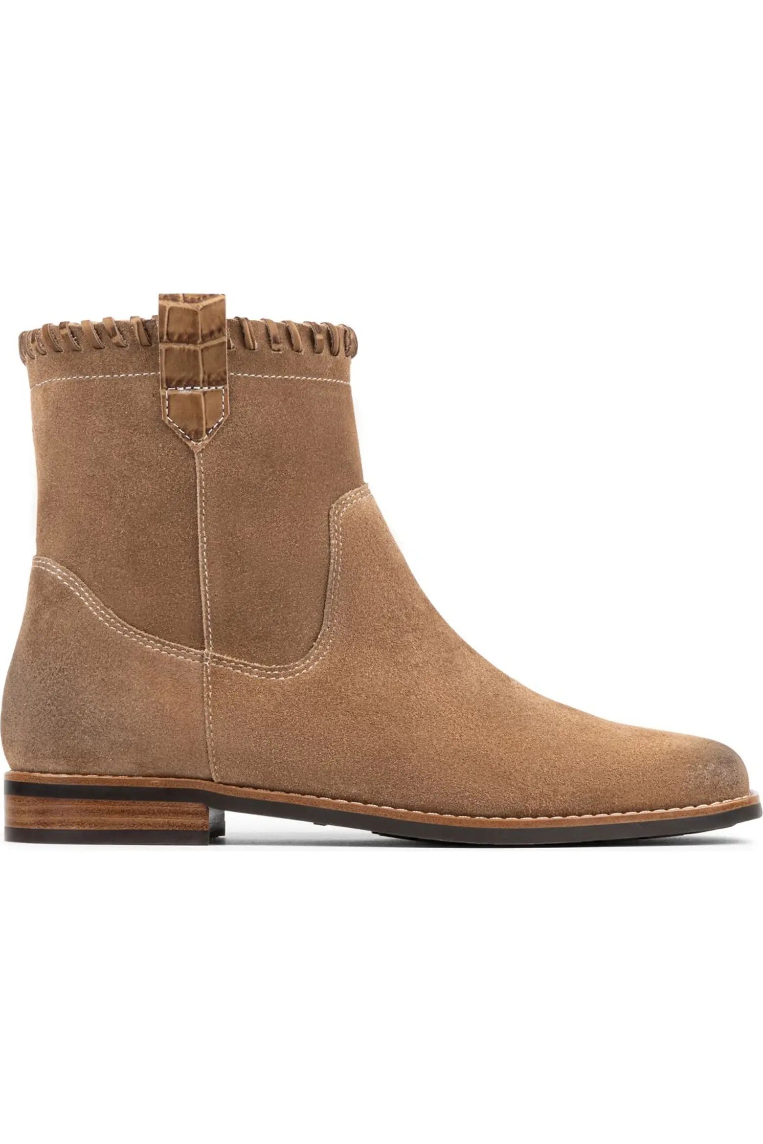 Karter Whipstitch Western Bootie (Women) | Nordstrom | Nordstrom