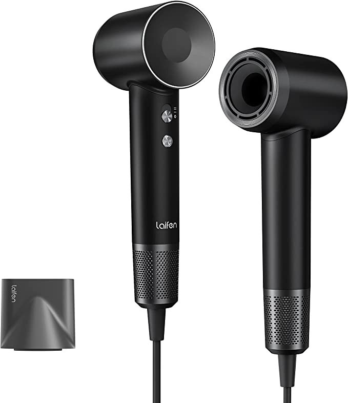 Laifen Hair Dryer, Negative Ionic Blow Dryer with 110, 000 RPM Brushless Motor for Fast Drying, H... | Amazon (US)