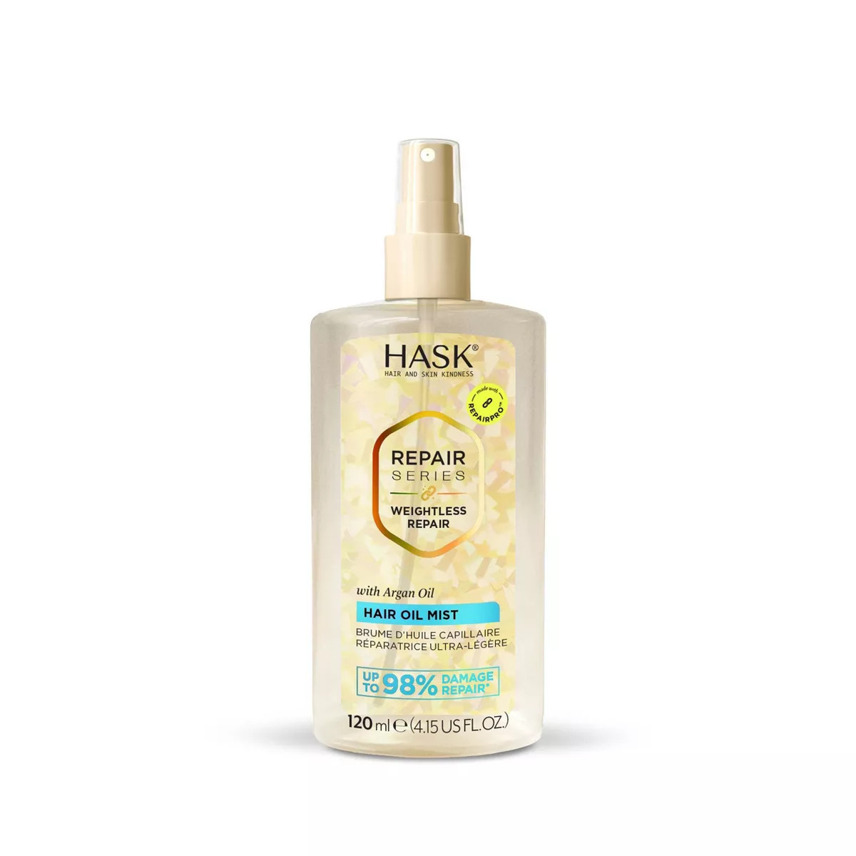 Hask Repair Series Weightless Repair Hair Oil Mist - 4.15 fl oz | Target
