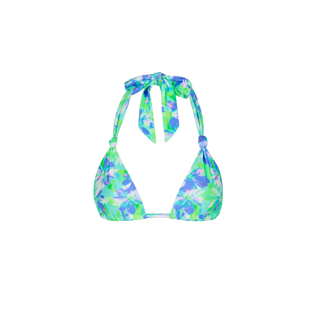Soft Knot Halter Bikini Top - Monaco Whispers | Kulani Kinis US