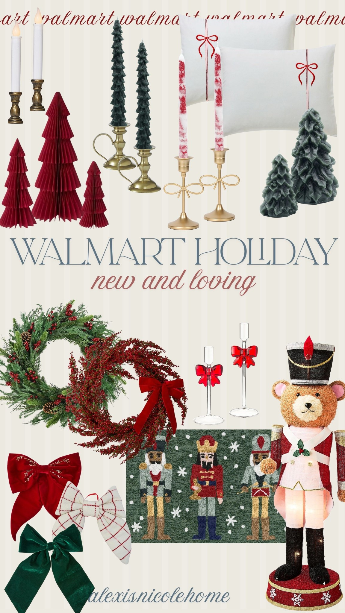 New & loving at Walmart 🎄🤍 shhh I may have gotten that bear... front porch refresh for the holidays coming soon!! ✨

#LTKHome #LTKHoliday #LTKSeasonal