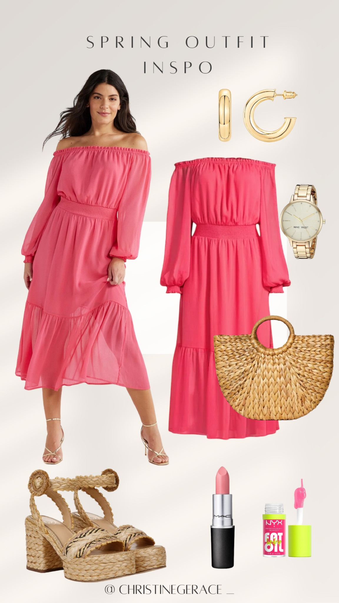 Spring outfit inspo 💕

@walmart dress
@target straw handbag 
@amazon watch, gold earrings, fat lip oil 
@ulta Mac lipstick
@nordstrom sandals 



#LTKfindsunder50 #LTKstyletip #LTKfindsunder100