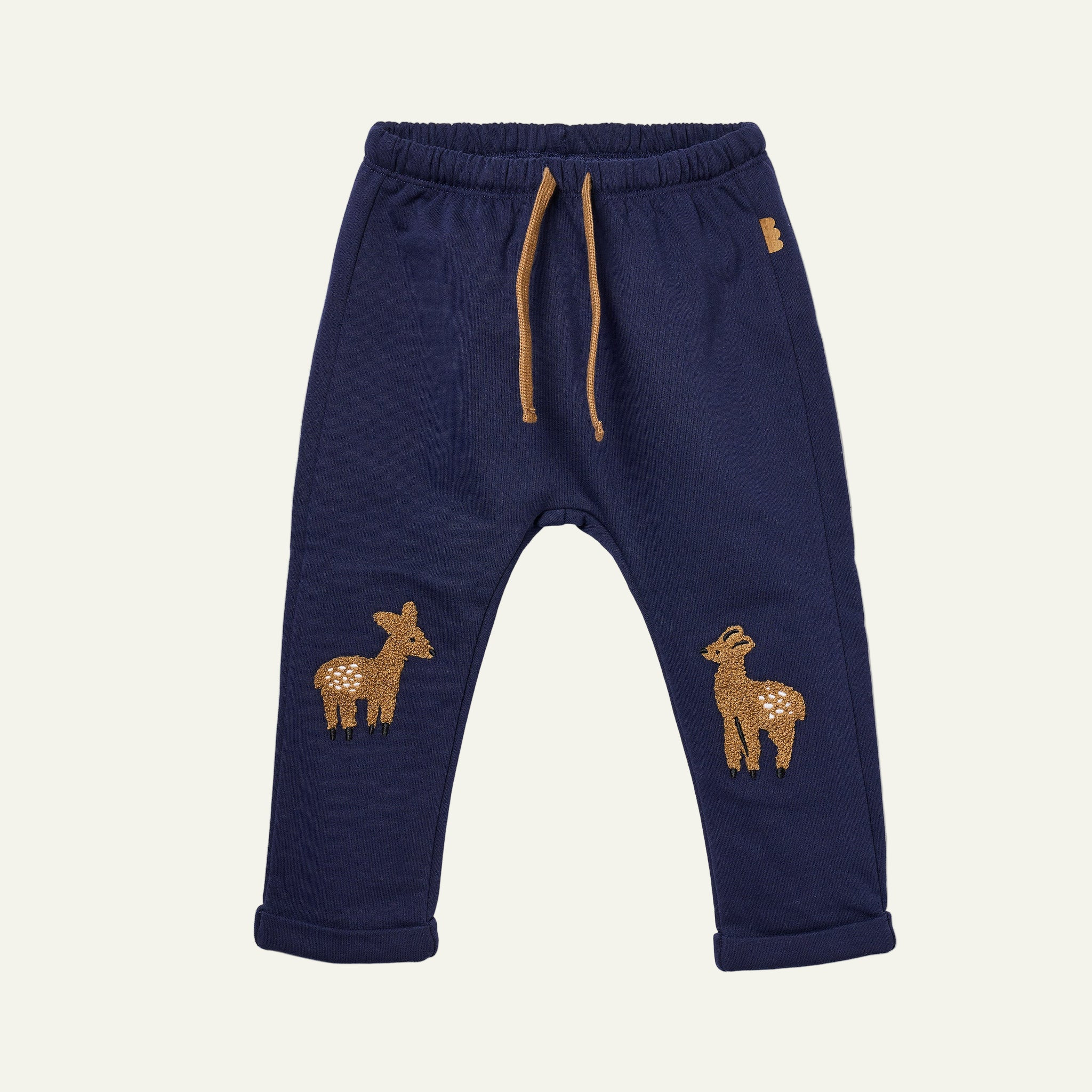Recycled Cotton Fawn Jogger | Mon Coeur