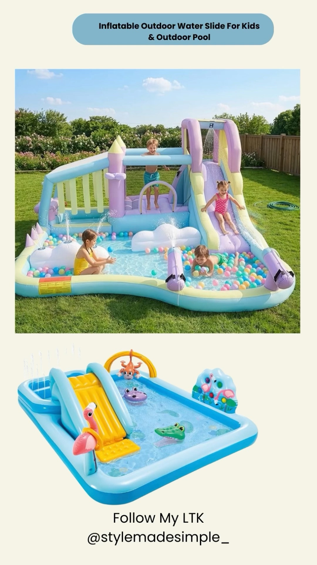 Kids Splash pad , kids inflatable pool with slide , toddler pool for toddlers , outdoor kids pool party inflatable pool , kid outdoor pools for babies target water splash pad

#LTKKids #LTKHome #LTKBaby