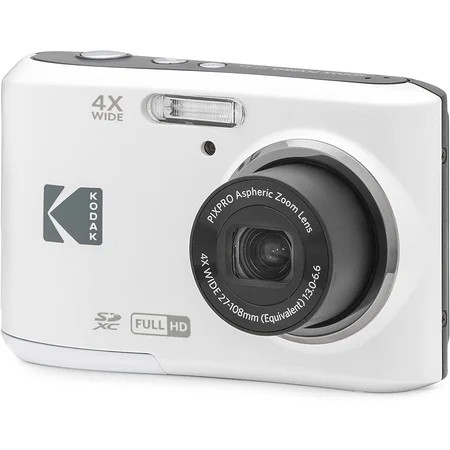 KODAK PIXPRO FZ45 Friendly Zoom digital camera -White | Walmart (US)
