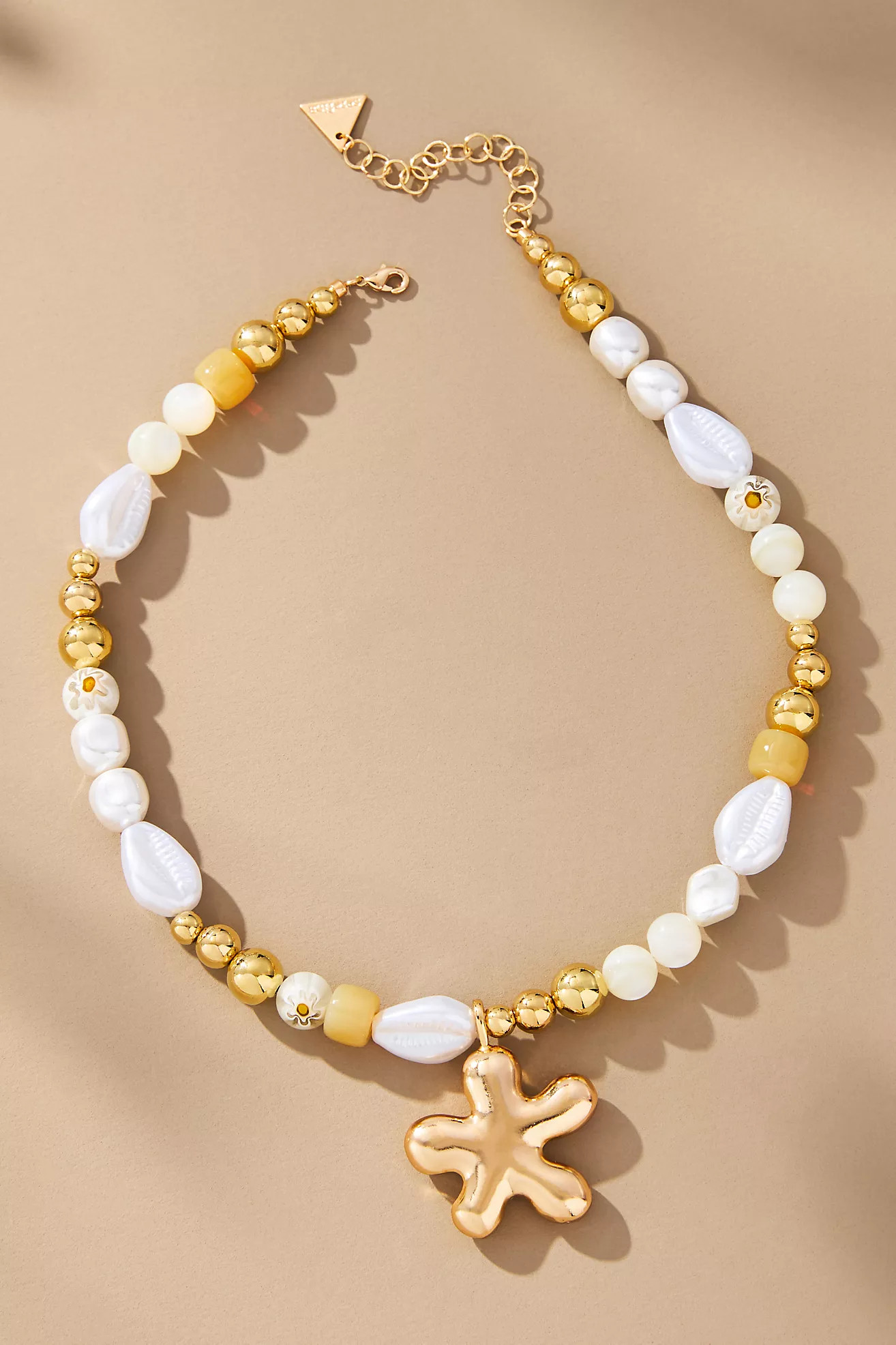 Beaded Icon Charm Necklace | Anthropologie (US)