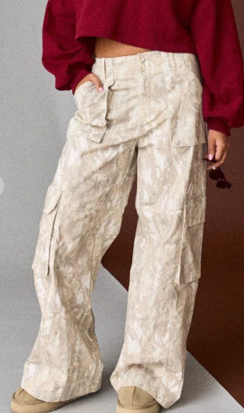 Effortless Camo Wide Leg Pants | The Collection Texas