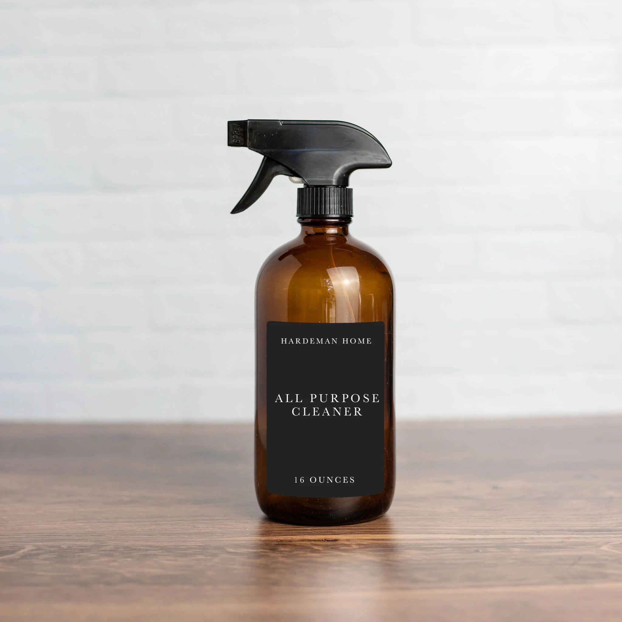 16oz Amber Glass All Purpose Cleaner Spray Bottle | Hardeman Home