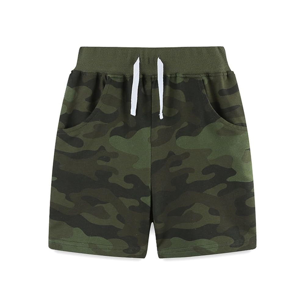 Boys Camouflage Shorts Toddler Boys Athletic Basketball Shorts Cotton Clothes Kids Active Toddler... | Amazon (US)
