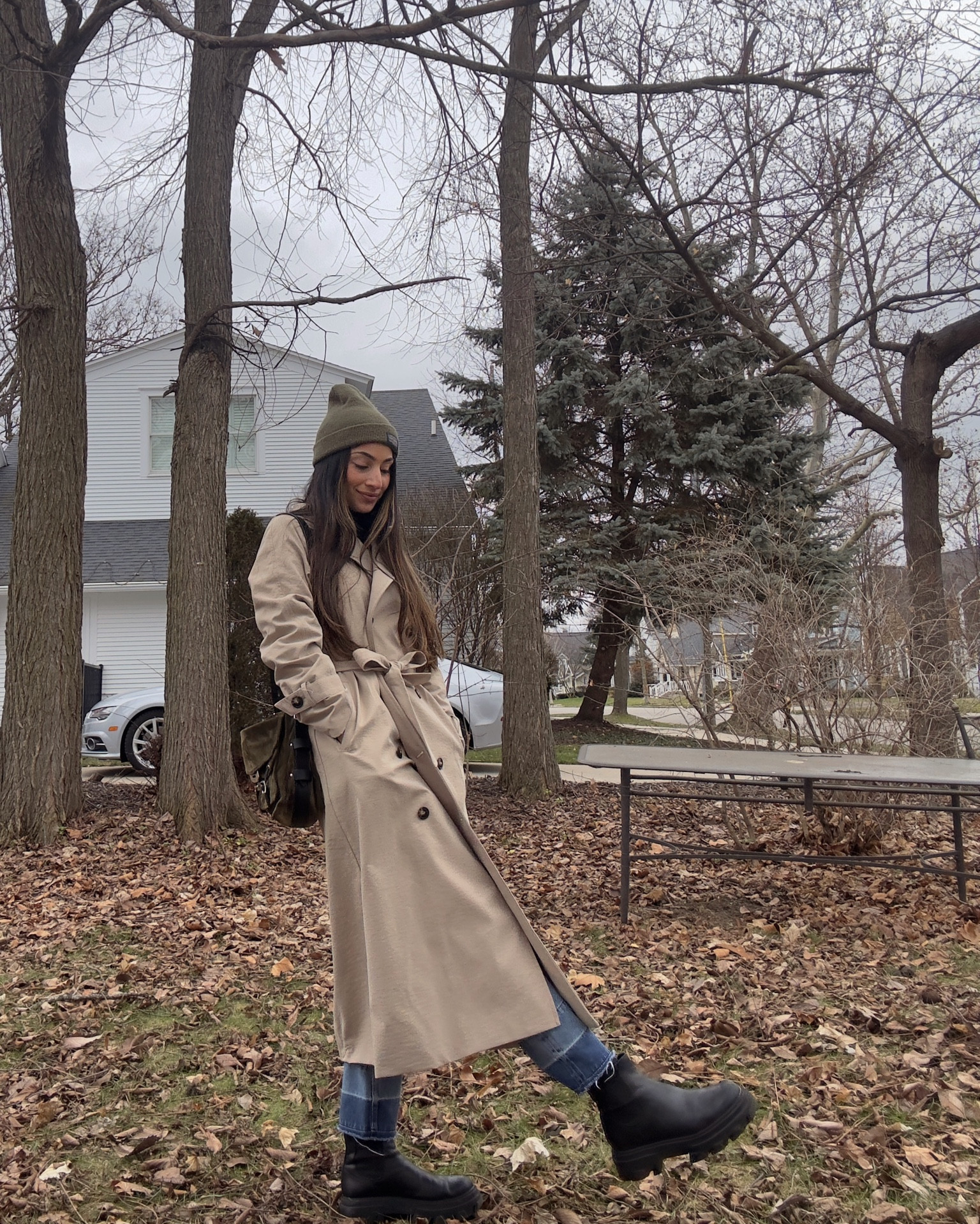 She’s a trench coat gurlie now. Wearing a size XS

#LTKFind #LTKstyletip #LTKU