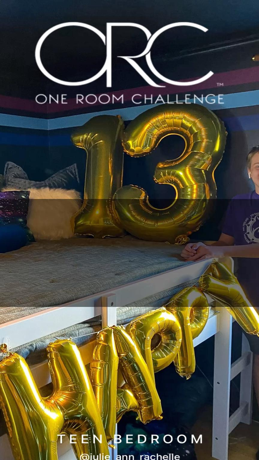 See my ONE ROOM CHALLENGE SPRING 2024 project at bit.ly/ORCWeek8

Teen bedroom, boy bedroom, gamer bedroom, athletic bedroom, masculine bedroom, navy bedroom, sensory friendly, sensory processing, low loft bed, Amazon, Home Depot, Bed Bath and Beyond, Target, Red Bubble, Zazzle, calming bedroomm

#LTKKids #LTKHome #LTKMens