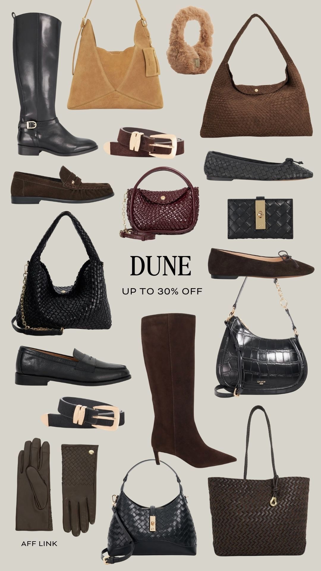 There’s some lovely pieces in the Dune Black Friday sale, perfect for gifts 💫

Bags, cyber week, footwear, knee high boots, suede boots, ballet flats

#LTKCyberWeek #LTKgiftguide #LTKuk