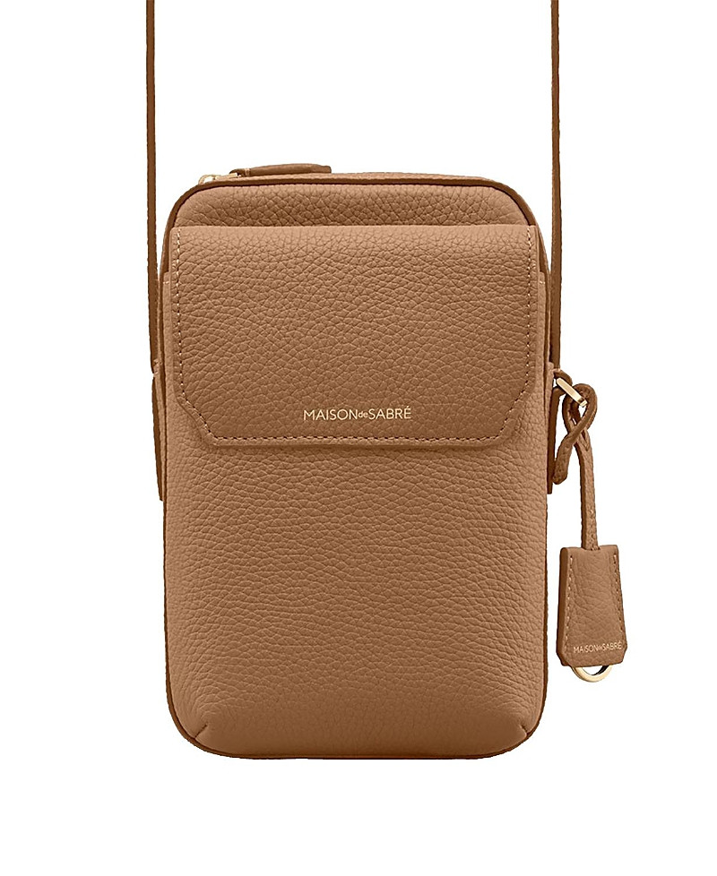 Maison de SABRE Leather Zip Phone Pouch | Bloomingdale's (US)