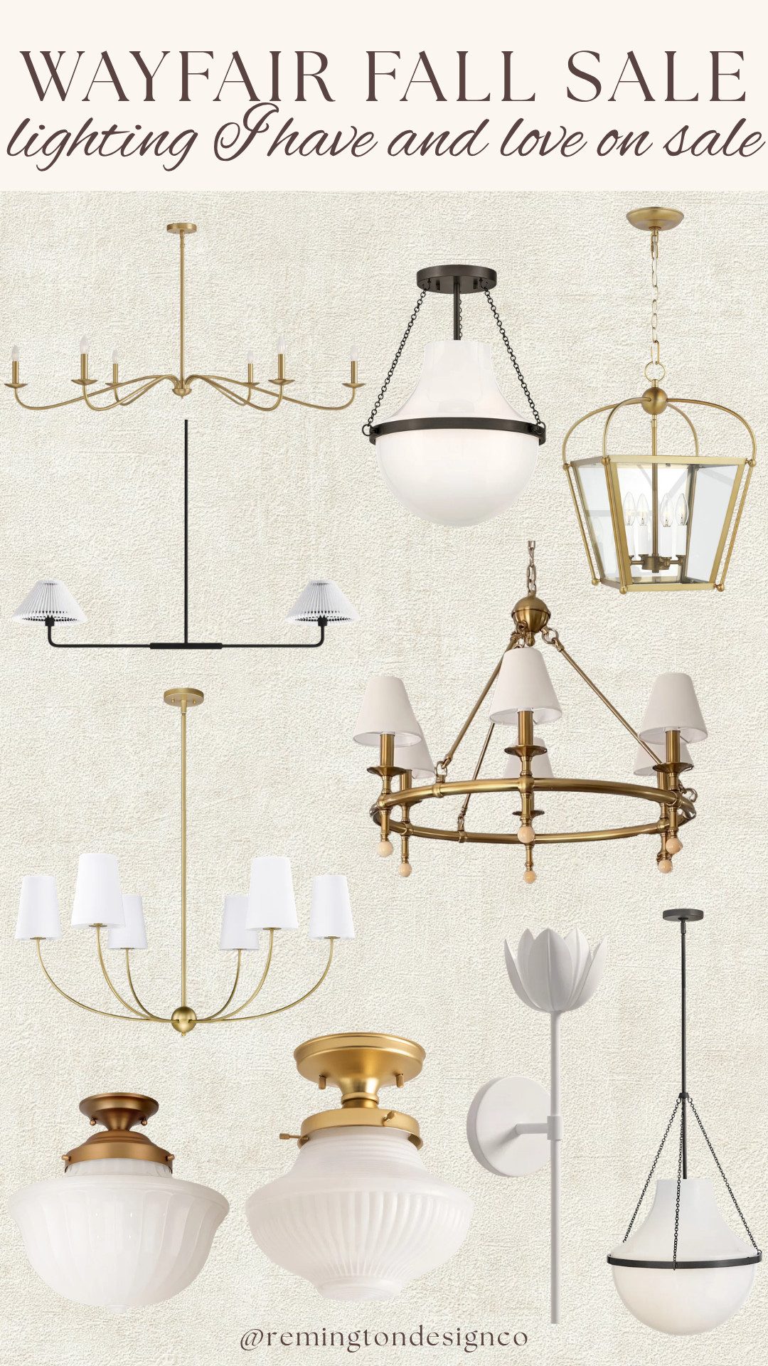 Lighting can completely transform a room—and these Wayfair sale finds are stunning! Classic chandeliers, vintage-inspired pendants and statement sconces for an elevated designer look!

Wayfair fall sale - Wayfair home finds - affordable home decor - fall home decor - outdoor rug - scalloped runner rug - neutral furniture - Wayfair lighting - chandelier - pendant lighting - designer home finds

 

 #LTKSeasonal #LTKHome #LTKSaleAlert