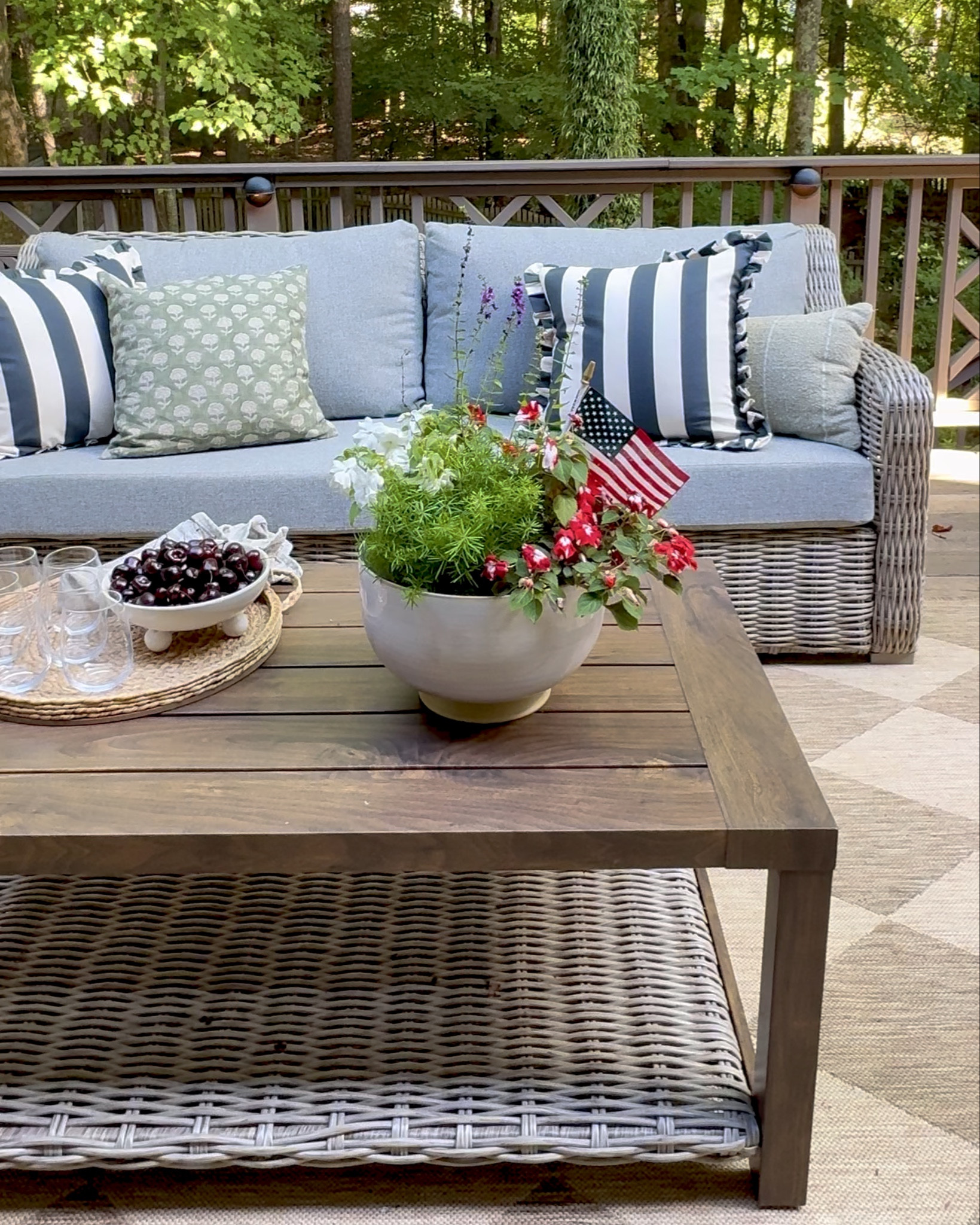 Game changer for those looking for your outdoor patio furniture! 🤩 My new @Walmart sofa has completely transformed my porch into the ultimate summer relaxation zone. Seriously, this set is next level for the price!

That coffee table? Looks exactly like gorgeous natural wood, but it's actually durable, waterproof metal – perfect for all those summer storms! 🌧️ And the sofa itself feels incredibly high-end, thanks to its smart two-cushion design that keeps things looking super sleek. Oh, and the bonus? It came with such a good quality cover!

I'm all about finding affordable outdoor furniture that brings both comfort and style. If you're looking to create a beautiful backyard retreat without splurging, make sure to follow along! I share my best home decor finds and budget hacks daily.

#SummerStyle #OutdoorDecor #PatioDesign #AffordableFurniture #WalmartFinds #PorchIdeas #WaterproofOutdoor #SummerLiving #HomeStyling #LTKPatio #LTKOutdoor

#LTKHome #LTKSaleAlert