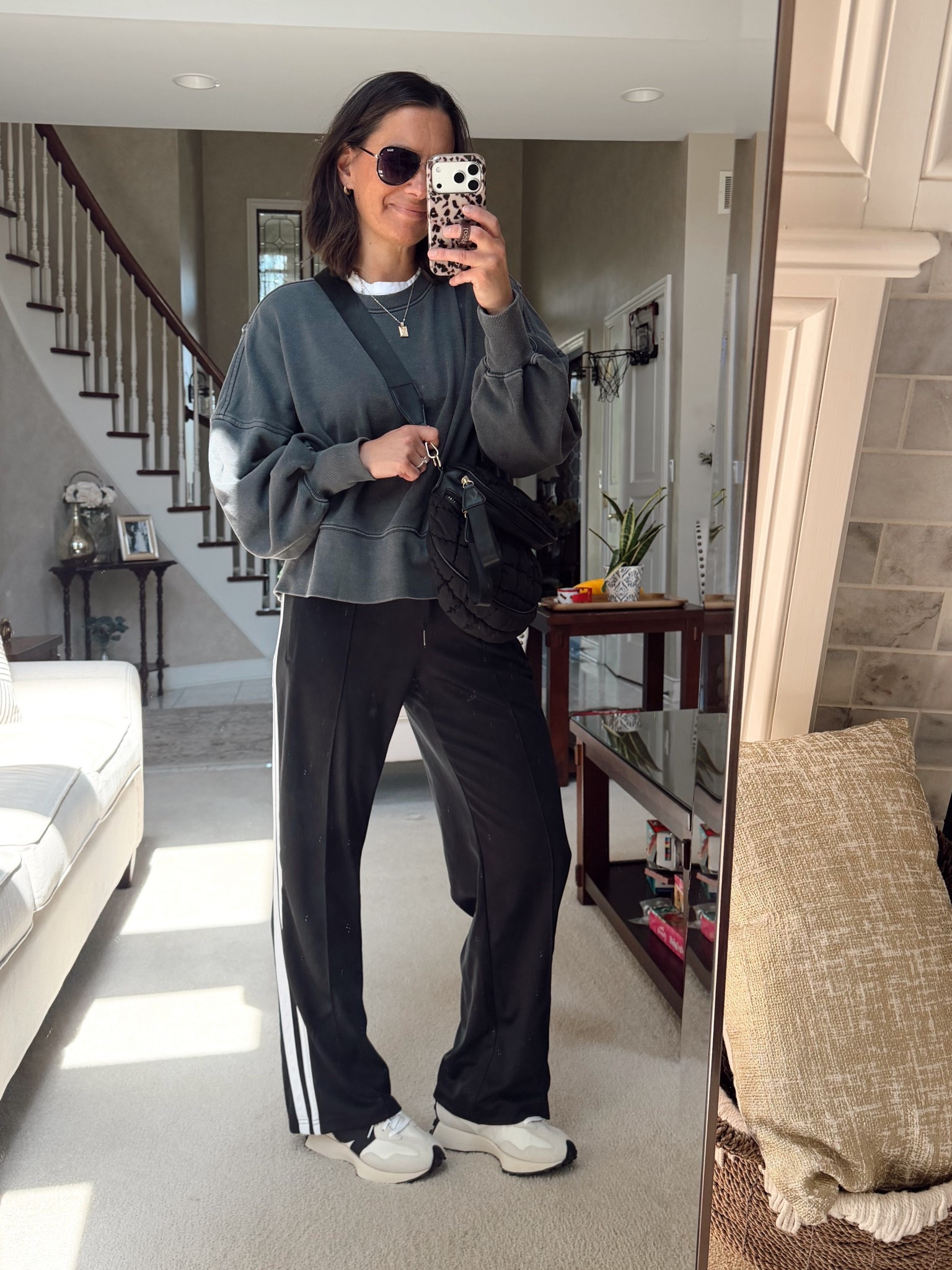 Soccer mom outfit of the day! 

Pants run true to size and come in multiple inseam lengths. 

#LTKOver40 #LTKootd #LTKmomlife