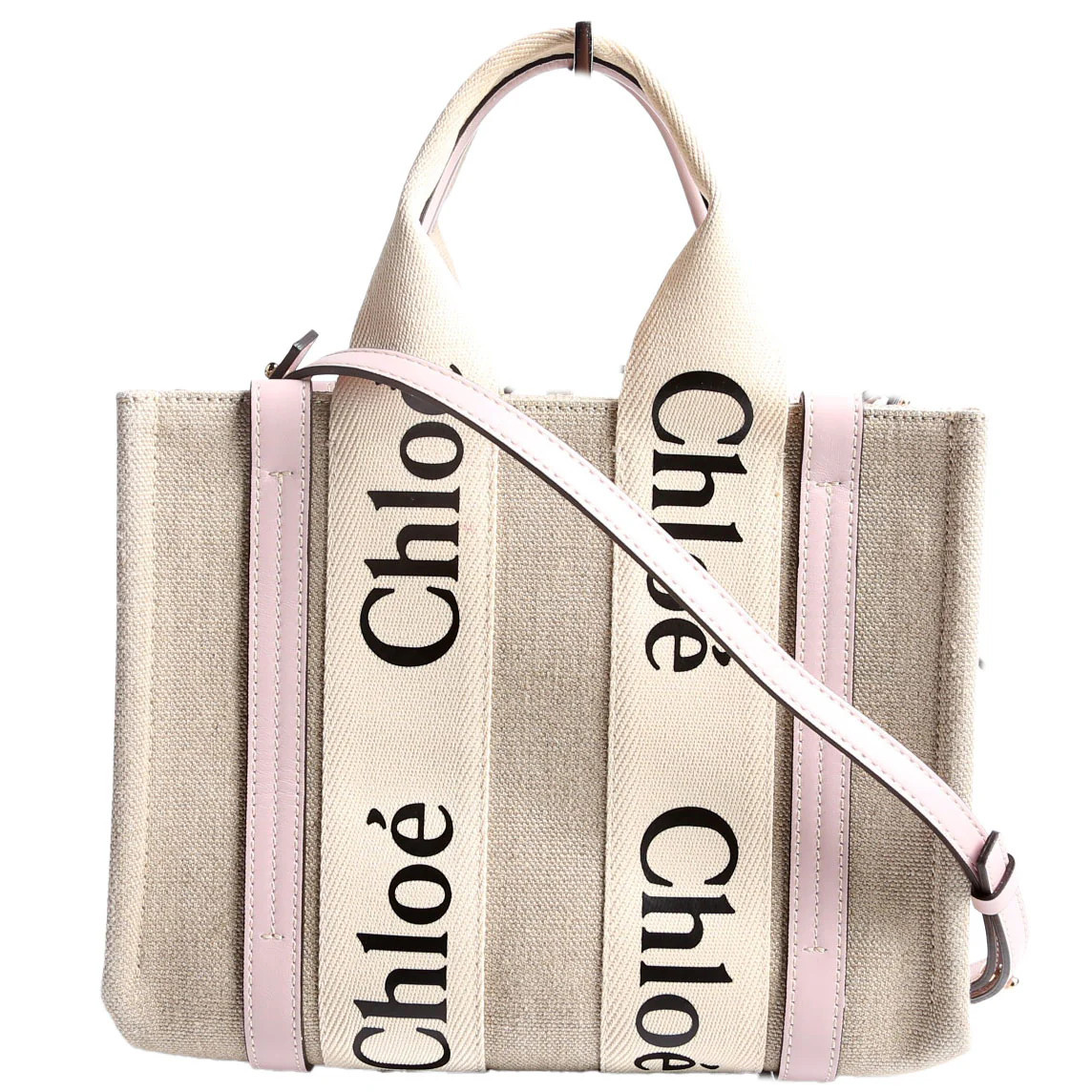Woody Striped Tote Small | Keeks Designer Handbags