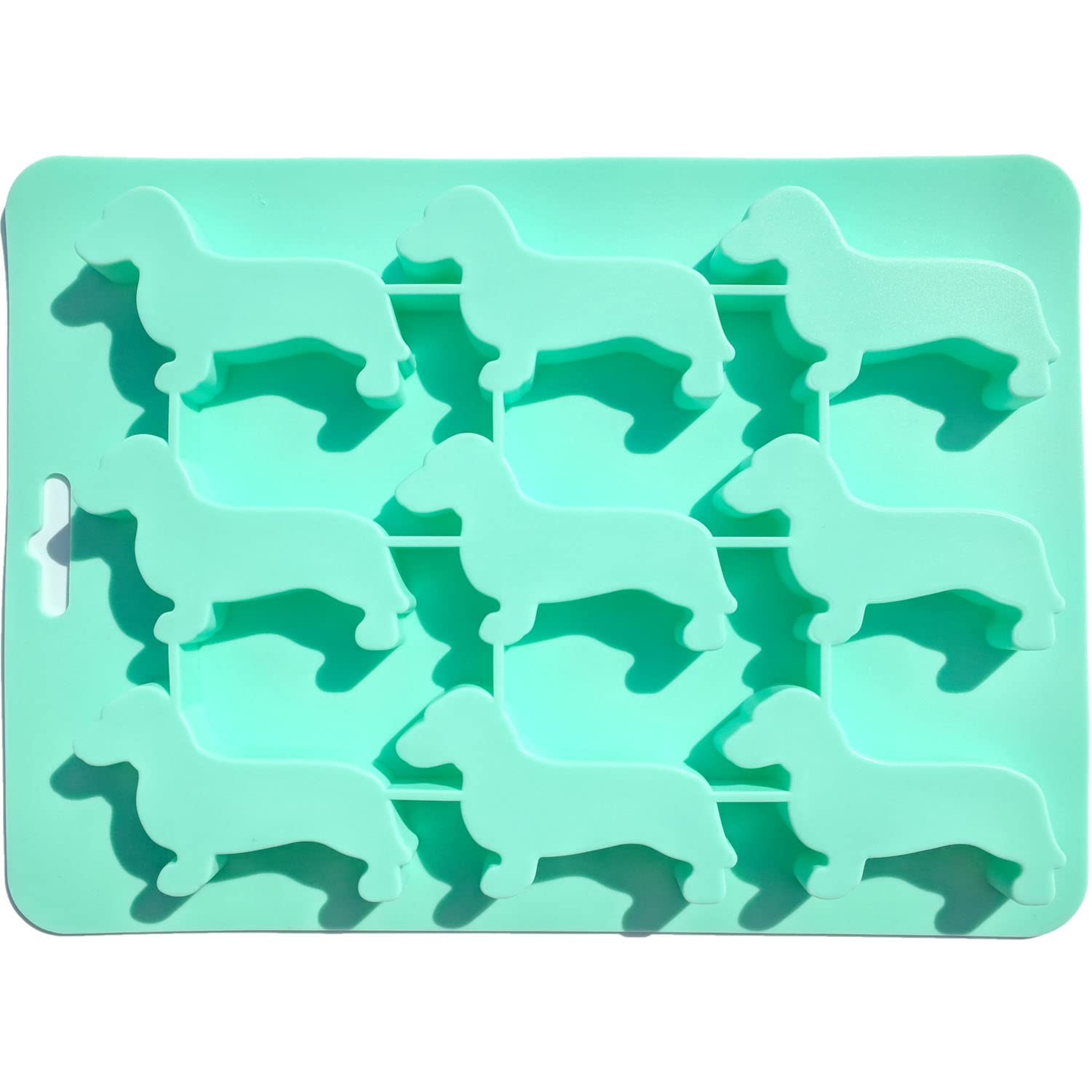 Dachshund Dog Shaped Silicone Ice Cube Mold and Tray for Drink Ice Maker Candy Chocolate Biscuit ... | Amazon (US)