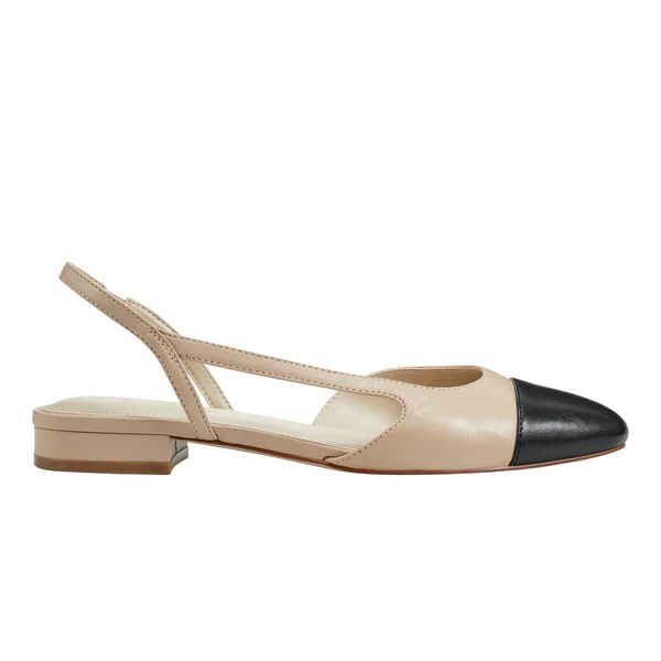 Dela Closed Toe Slingback Dress Flat | Marc Fisher