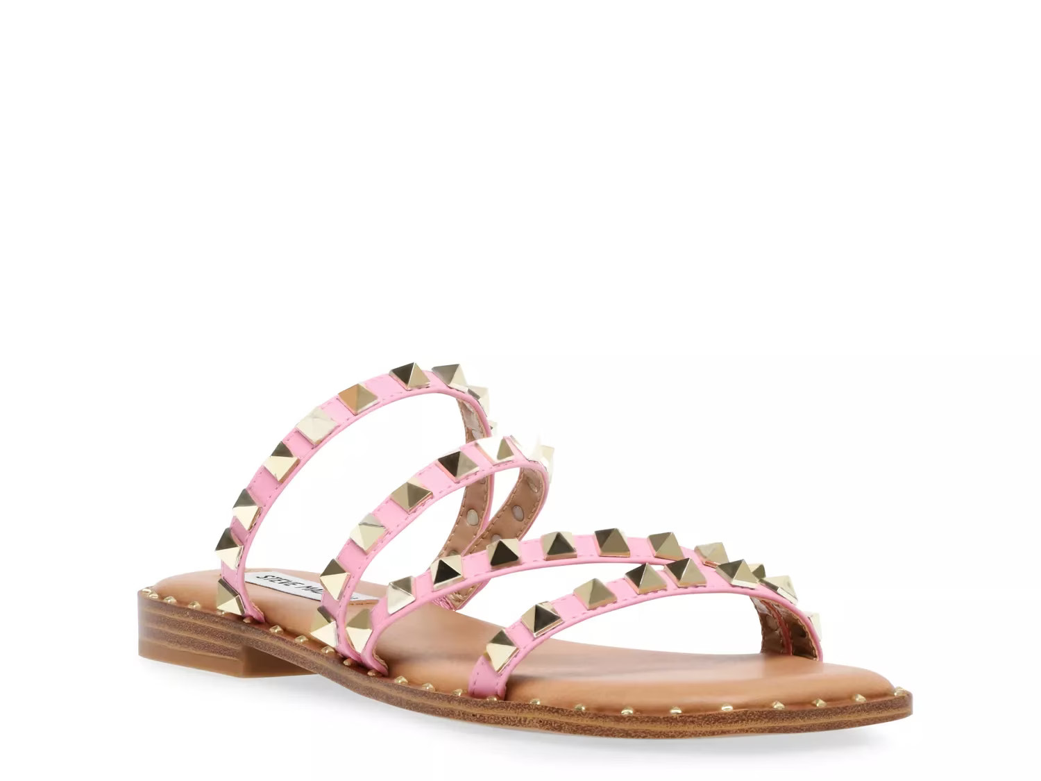Steve Madden Skyler Sandal | Women's | Light Pink | Size 6 | Sandals | Flat | Slide | DSW