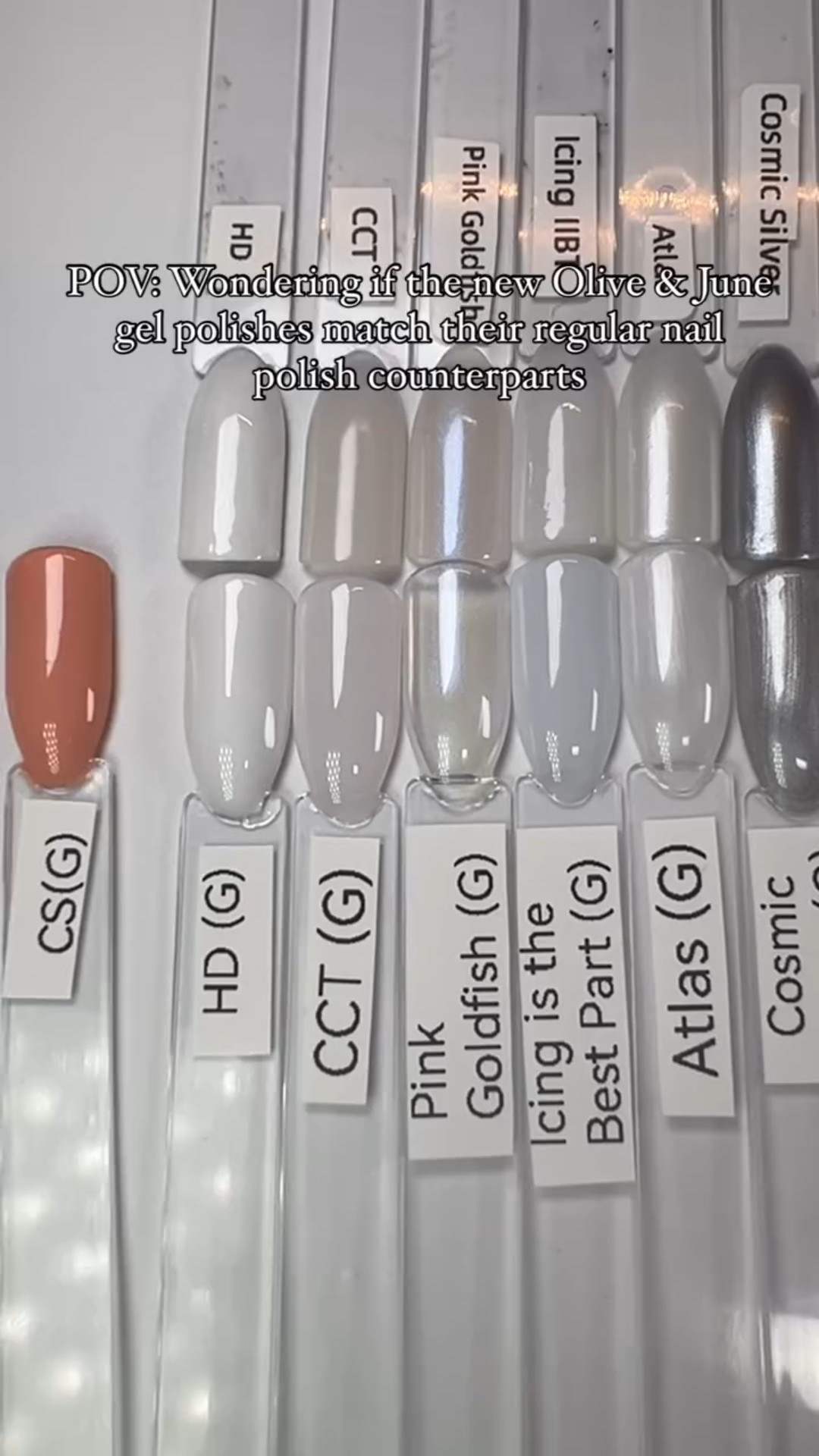 💅 New Gel Nail Polish from Olive & June (PR)

Use CARINA20 for 20% off your first system! 🤑

@oliveandjune has entered the gel world! The lineup includes 28 shades that match existing Long-Lasting and Quick Dry colors. In keeping with O&J standards, all polishes are HEMA-free, 15-free, cruelty-free, and vegan. 🐇

(I don’t have CS in regular polish, it’s been sold out for a while so I hope to snag it as soon as it restocks!)

#gelnails #gelnailsathome #athomemanicure #oliveandjune #gelnailpolish #oliveandjune #oliveyourmani #diymani #athomemanicure #diymanicure #nails #mani #OYC #gelmani #oliveandjunegel #WeekendManis

#LTKBeauty #LTKGiftGuide #LTKHoliday