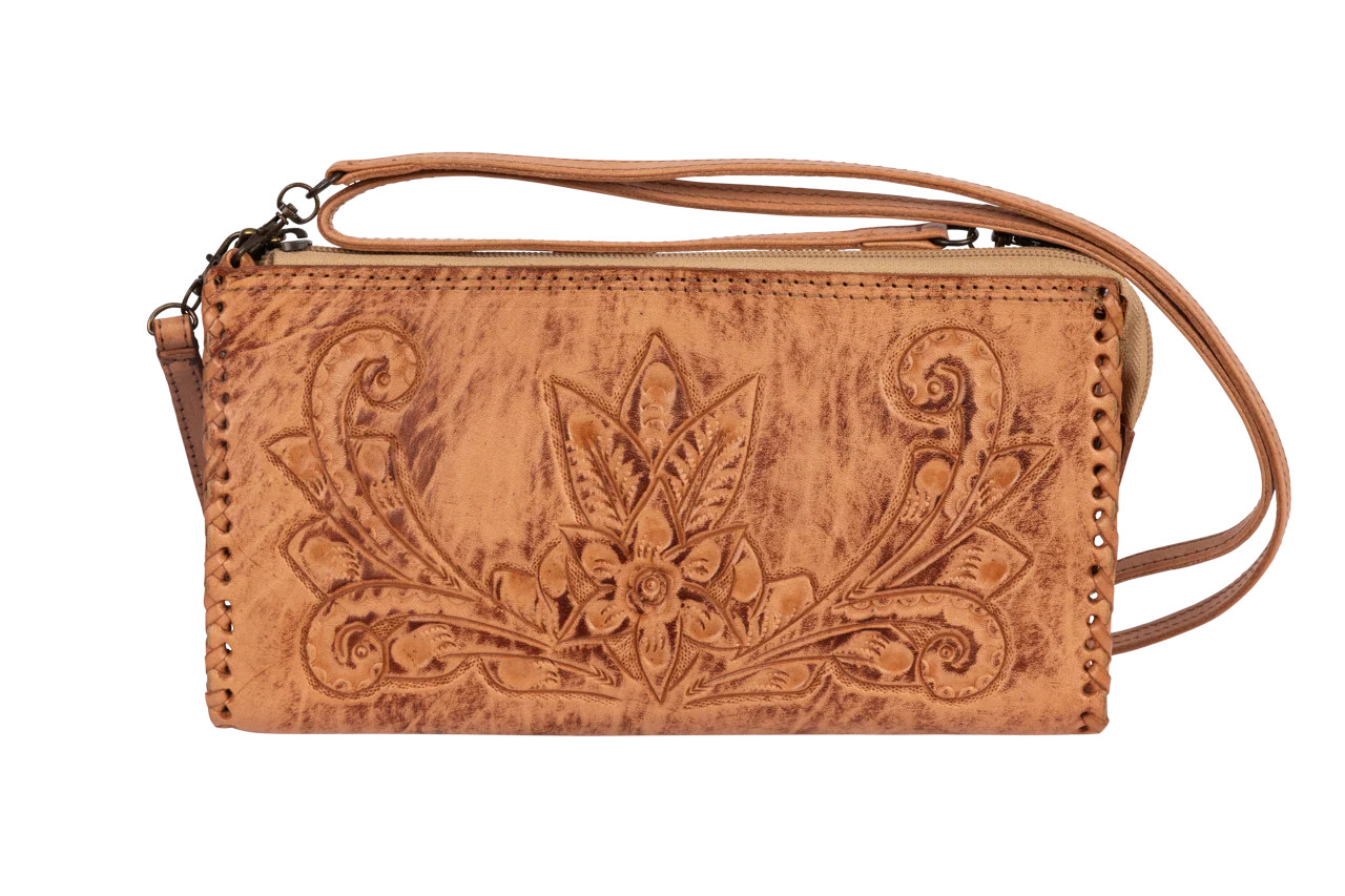 Hide and Chic Western Carolina Cosmetic Bag | Pinto Ranch | Pinto Ranch