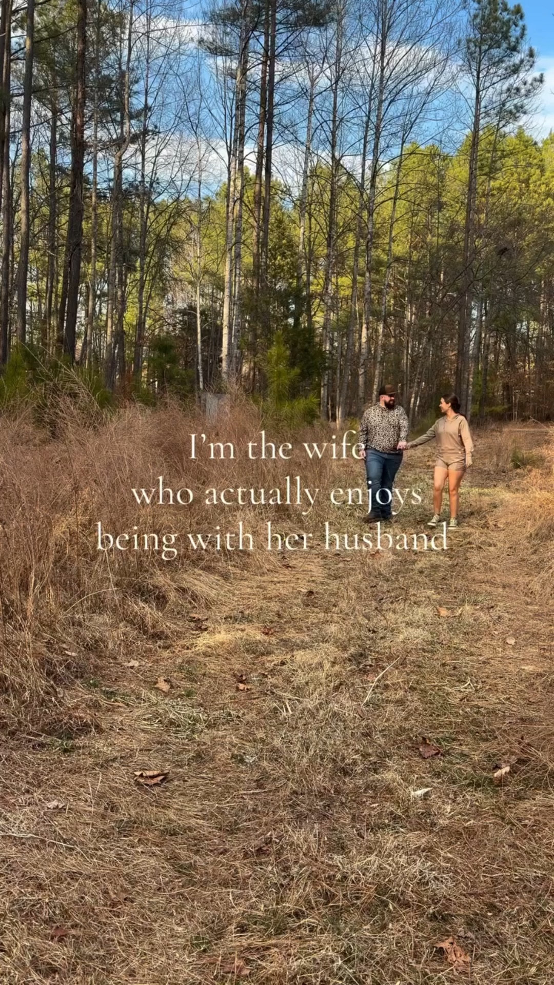 POV: your the wife that actually enjoys being with your husband 🤎