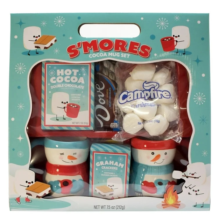 Dove Chocolate S’mores Mug Gift Set with Cocoa Mix and Candy, 8.94oz | Walmart (US)