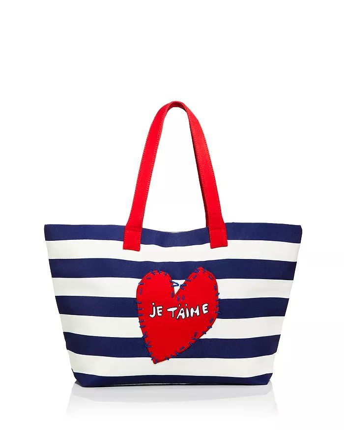 Je T'aime Striped Tote - 100% Exclusive | Bloomingdale's (US)