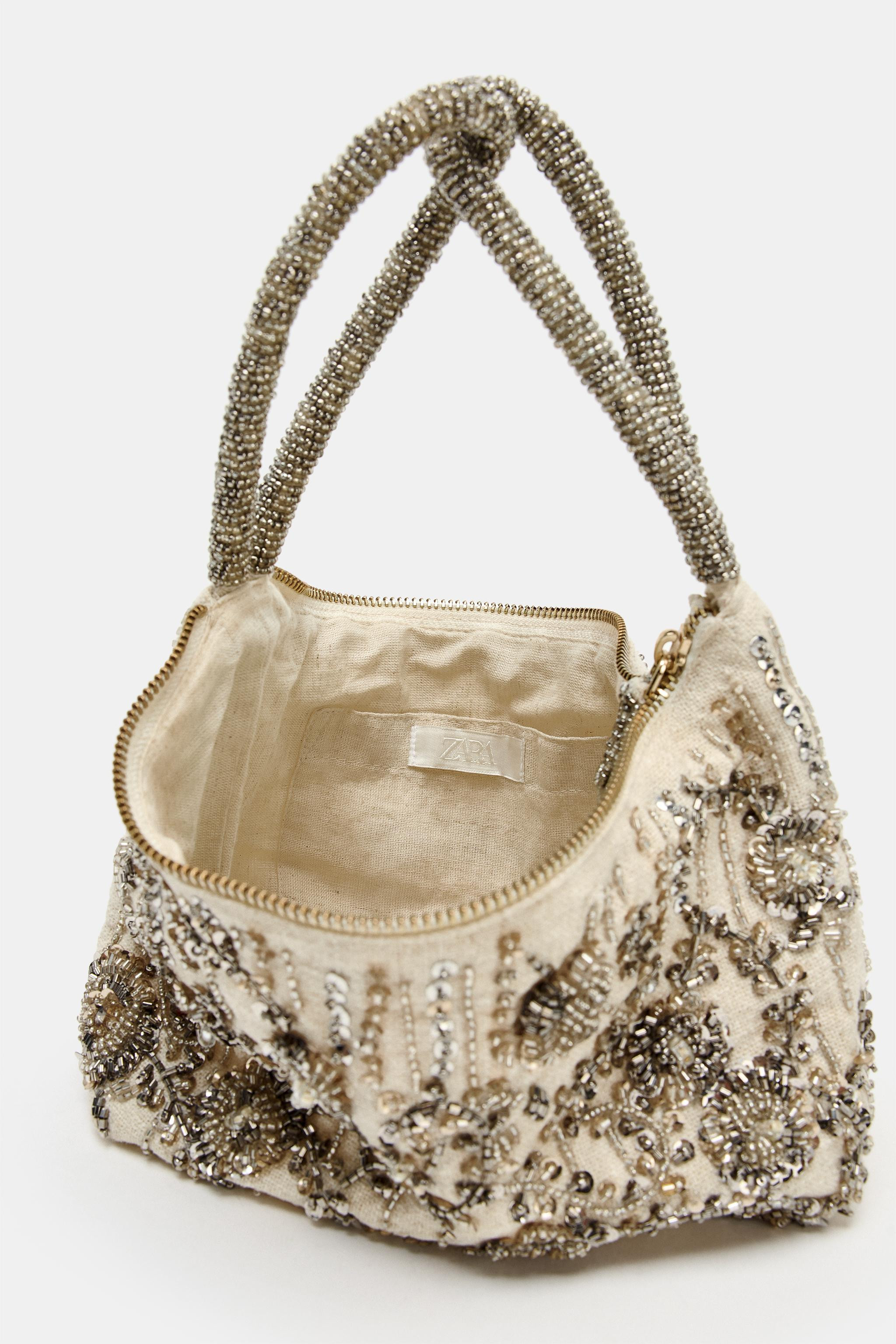 BEADED HANDBAG | Zara UK