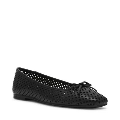Anne Klein Women's Anna Ballet Flat-P, Black, 9.5M | Belk