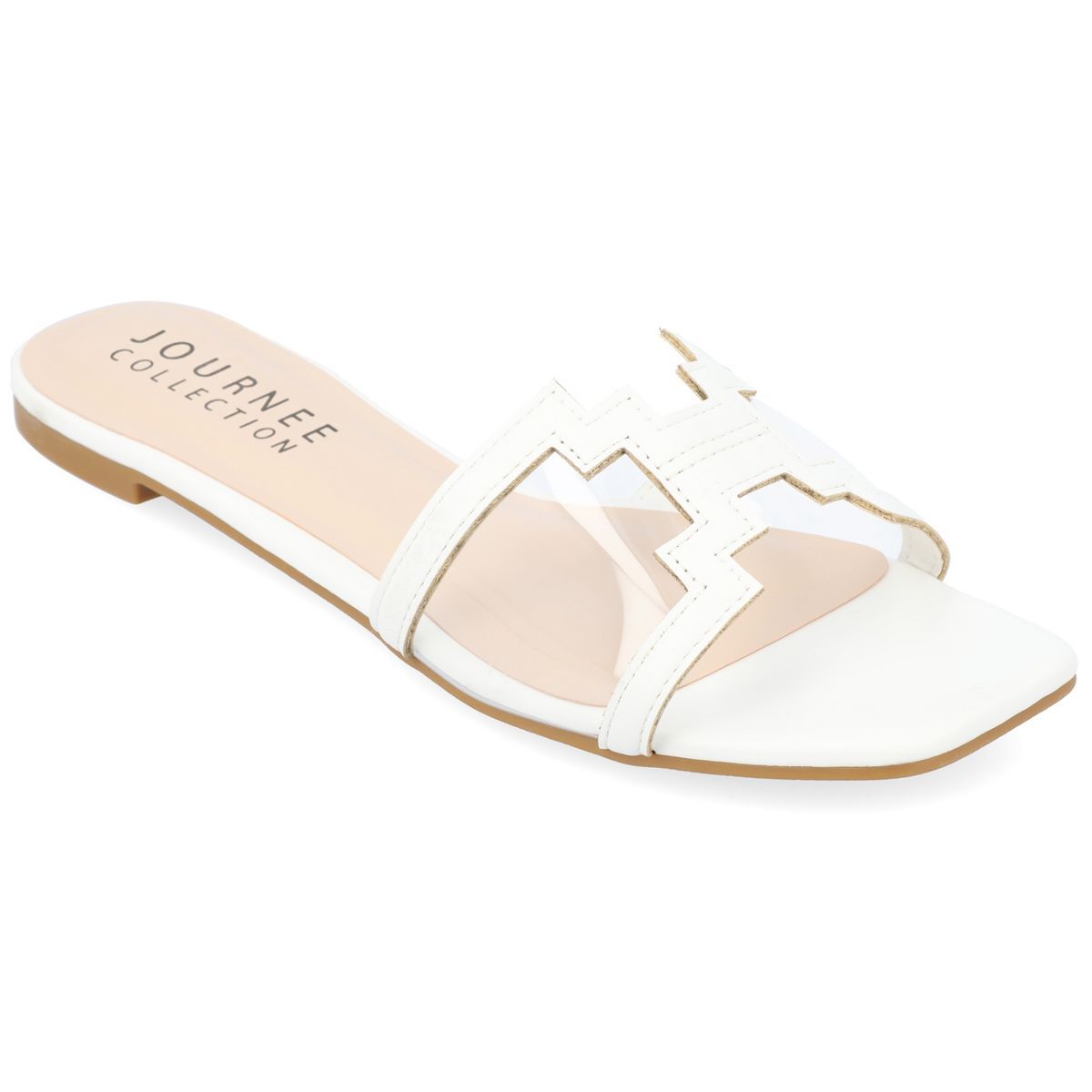 Journee Collection Womens Jamarie Tru Comfort Foam Slip On Slide Flat Sandals | Target