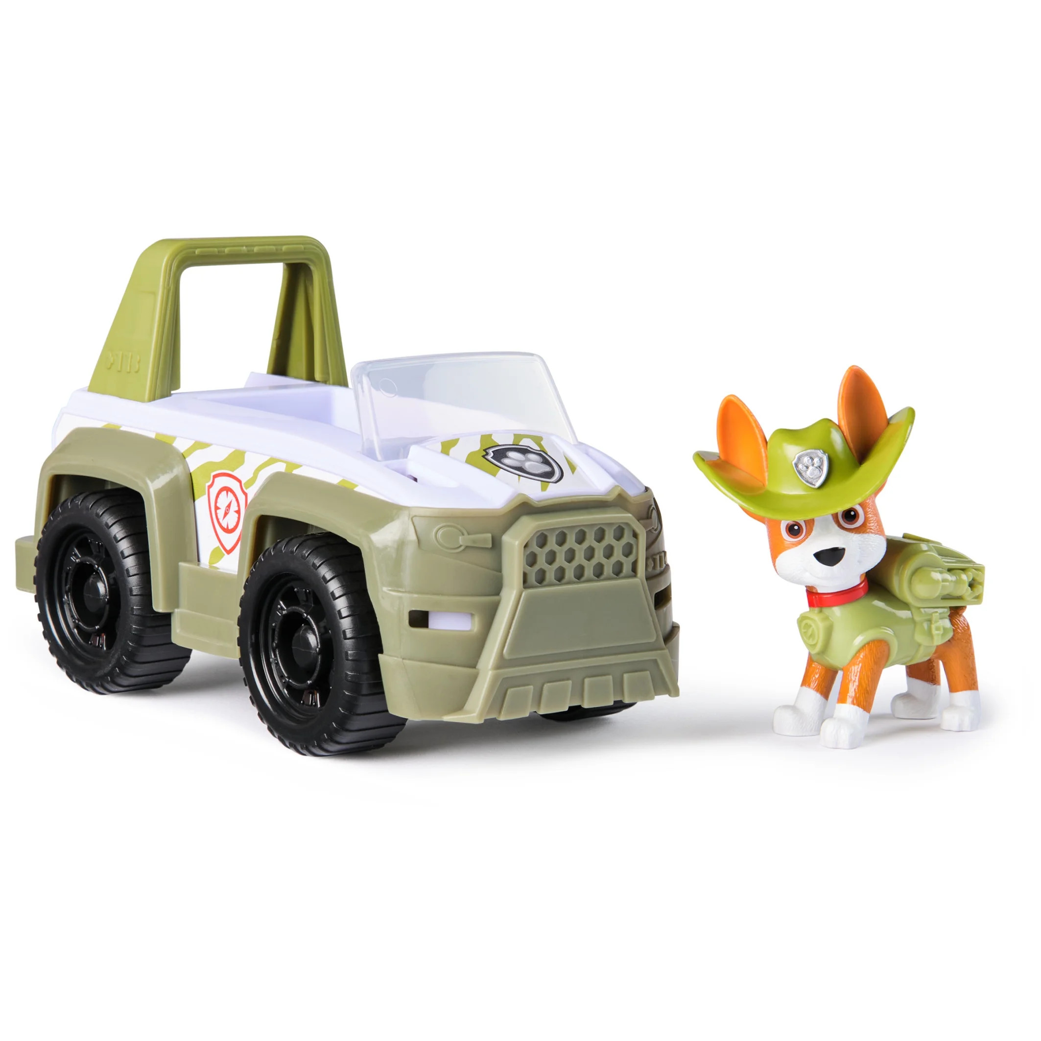 PAW Patrol Jungle Vehicle with Collectible Tracker Figure, Sustainably Minded Toys for Kids Ages ... | Walmart (US)
