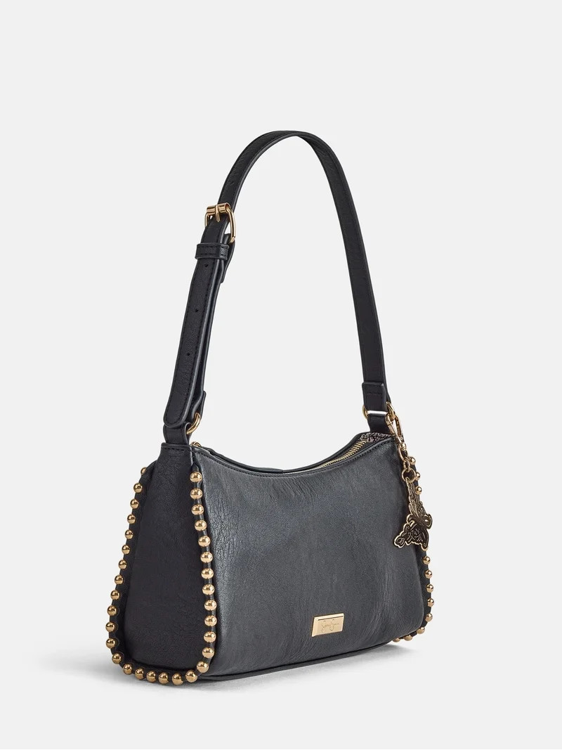 Jessica Simpson Women's Roxie Shoulder Handbag, Meteorite Black | Walmart (US)