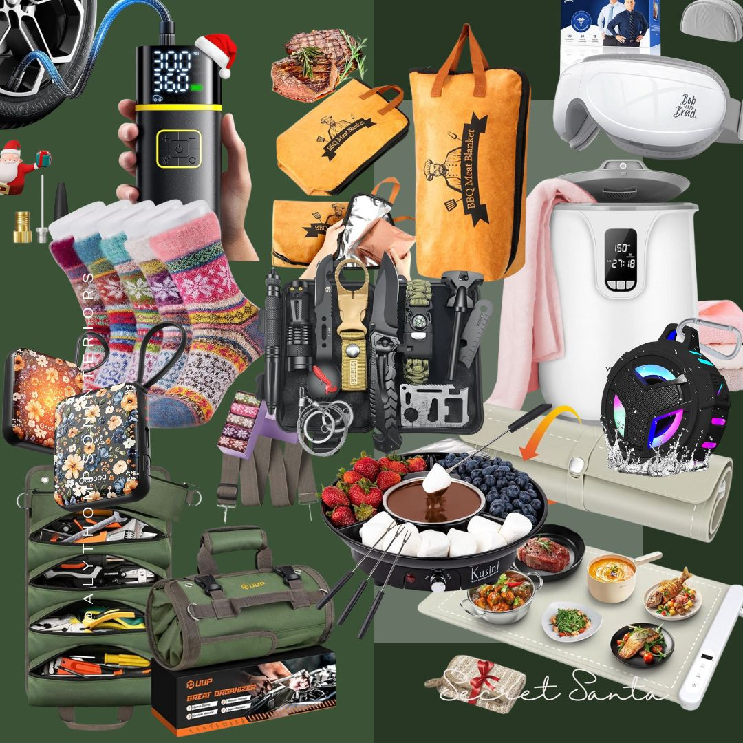 Secret Santa | Gift Guide | Gifts under 50 | Gifts under 100 | Gifts for Him | towel Warmer | Gadgets | Warmer Plate | Tech Gadgets 

 #LTKGiftGuide #LTKFindsUnder100 #LTKMens