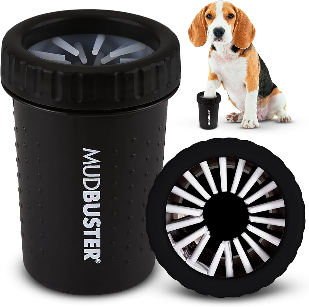 Dexas Medium Dog Paw Cleaner, Matte Black - Premium Quality Pet Supplies and Dog Accessories - Ea... | Amazon (US)