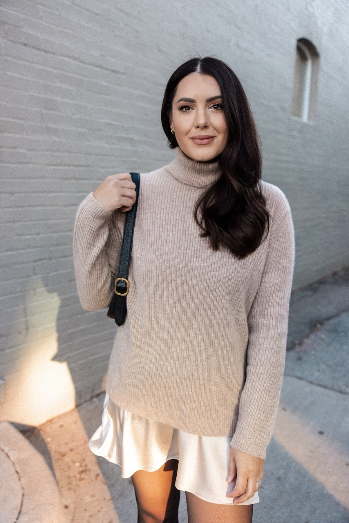 My favorite skirt is on sale! It's my go to combo, the ol' sweater + skirt trick! Its' on sale for $50 today!

I'm in the large. It fits me perfectly!  

 #LTKCyberWeek