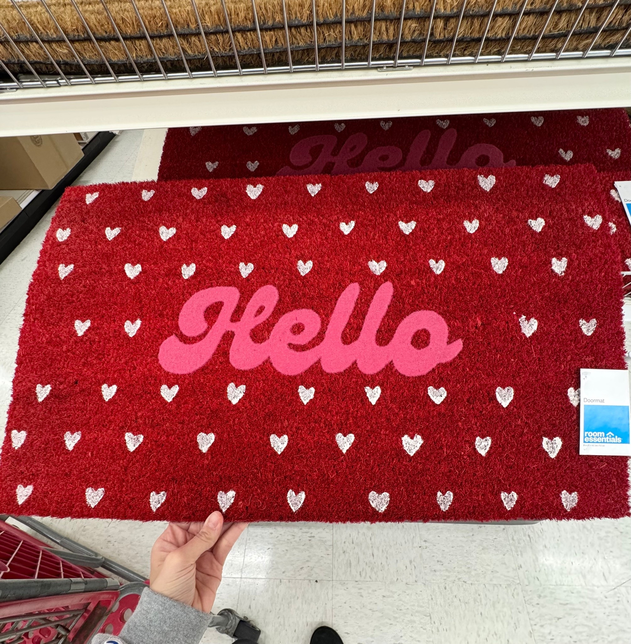 Love this Valentine’s Day doormat ❤️ I’m all about easy seasonal swaps, and this one is festive, cute, and effortless. Would look so good layered with a rug on your front porch!

Affordable Valentine’s decor, doormat, Valentine’s Day finds, Valentine’s Day decor, affordable finds, heart shaped decor, Valentine’s Day 

#LTKSaleAlert #LTKSeasonal #LTKHome