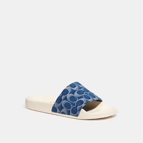 Udele Sport Slide In Signature Denim | Coach (US)