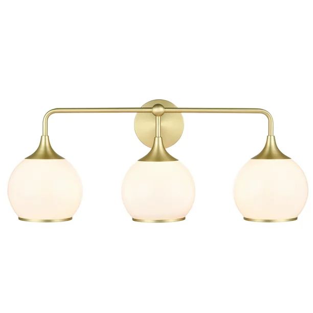 Light Society Lia 3-Light Vanity Light - Walmart.com | Walmart (US)